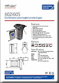 602/605 Combination Turnstile and Gate