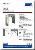 SPR400D Double Turnstile with Shutters