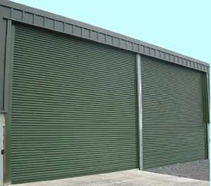 Roller Shutters - Delta roll 4000 electrically operated, direct drive security roller shutter door