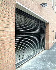 Delta roll 4000 electrically operated, direct drive security roller shutter door