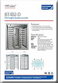 BT402-D Traditional Double Turnstile