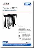 Custom 312D Double Turnstile