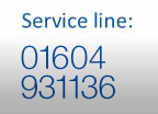 Service Line: 01604 931136